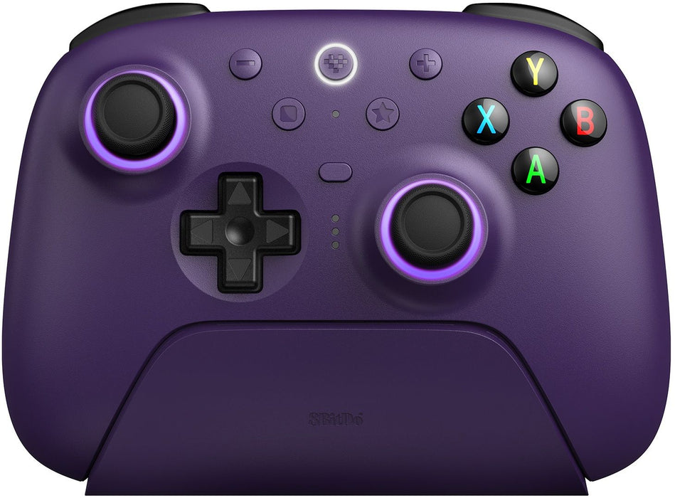 Безжичен контролер 8BitDo - Ultimate 2 Wireless 2.4G, лилав (PC)
