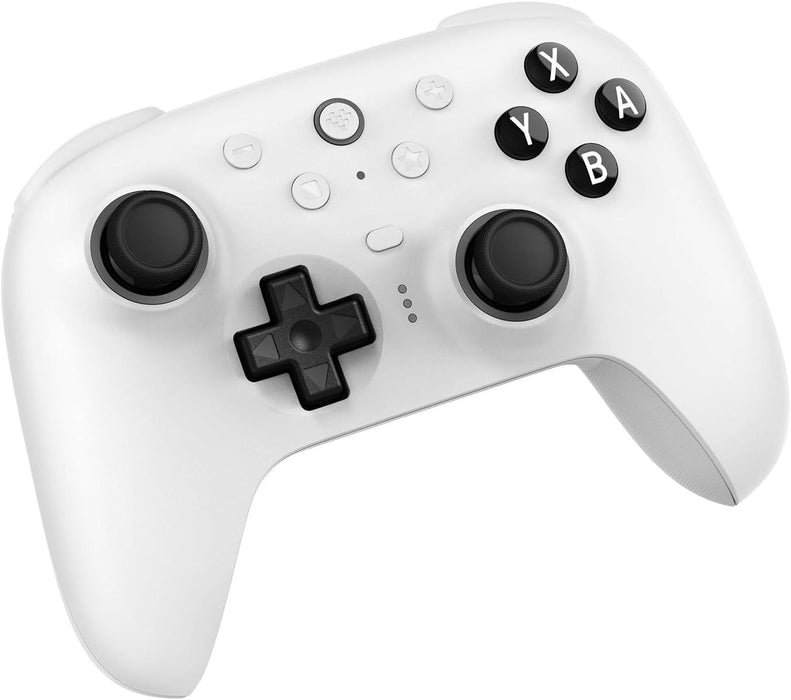 Безжичен контролер 8BitDo - Ultimate 2 Bluetooth, бял (Nintendo Switch/PC)