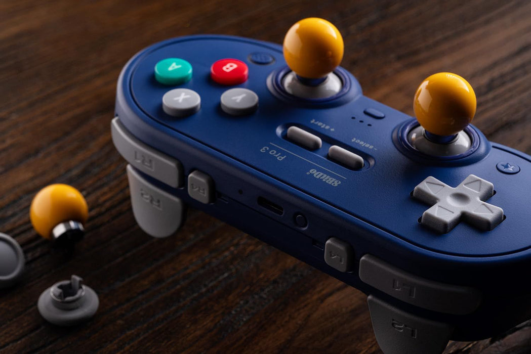 Безжичен контролер 8BitDo - Pro 3, лилав (Nintendo Switch/PC)