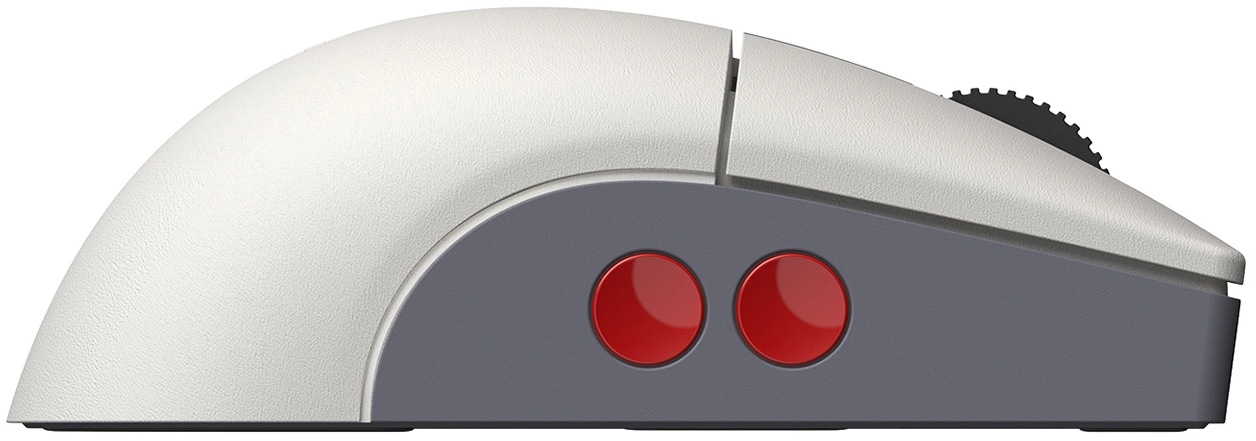 Гейминг мишка 8BitDo - Retro R8, оптична, wireless, бяла