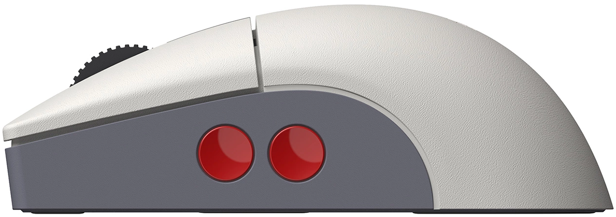 Гейминг мишка 8BitDo - Retro R8, оптична, wireless, бяла