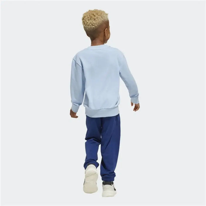 Детски Анцуг Adidas Lk Big Logo French Terry Jog Син
