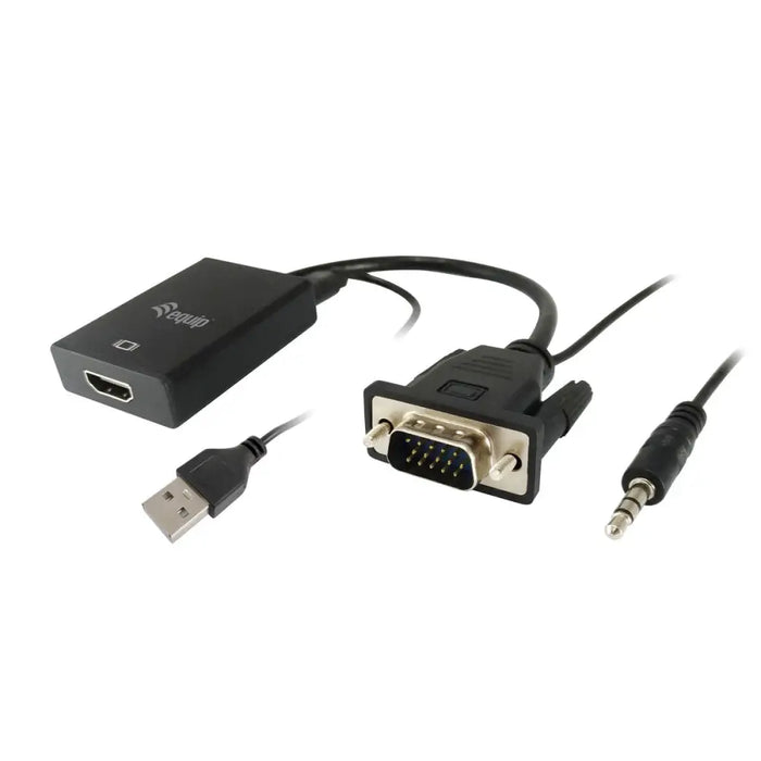 8P8C UTP контектор Equip 119038 Черен 20 cm