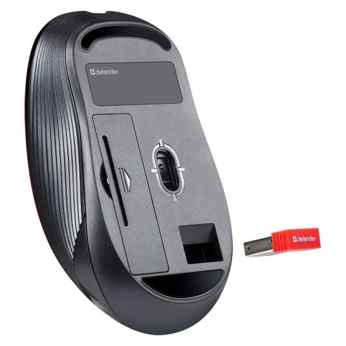 Безжична мишка Defender GASSA MM-105 RF SILENT Сив 1600 dpi