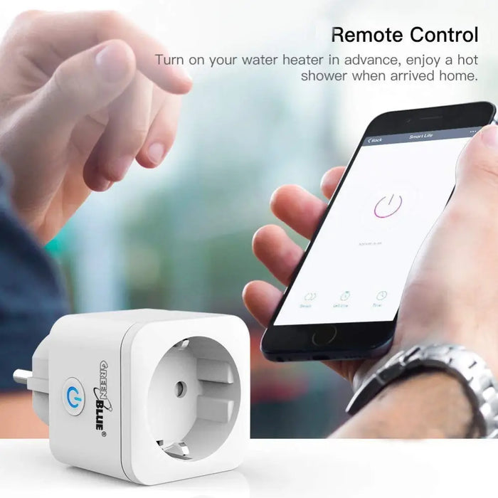 GreenBlue WiFi контакт с дистанционно управление