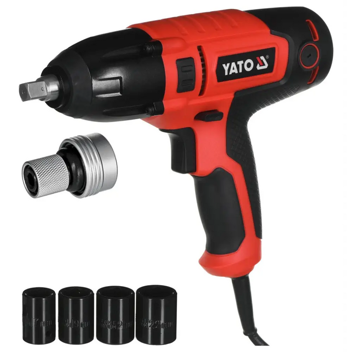 Гаечен ключ Yato YT-82020 1/4’’ 3300 RPM 450 N⋅m Черен