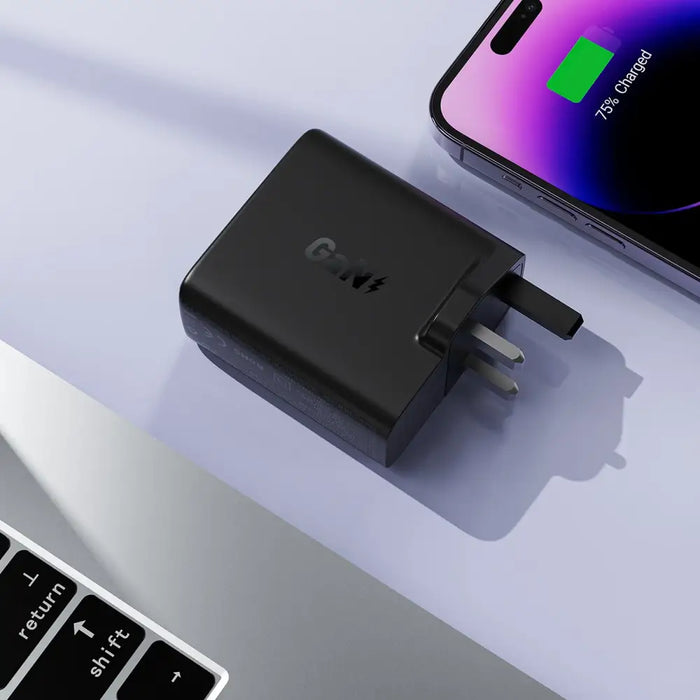 Стенно зарядно устройство Acefast A97 PD100W GaN (3 x USB-C