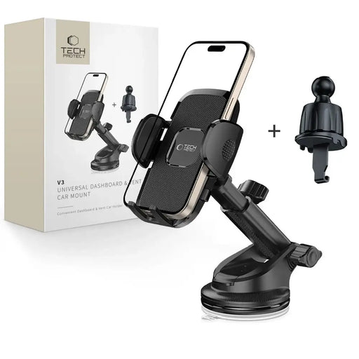 Стойка за кола Tech-Protect V3 за арматурно табло предно