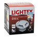 LED ТЯЛО ЗА ВГРАЖДАНЕ В ЗЕМЯ 24V 3W 6000K IP67 Ф60 СРЕБРО