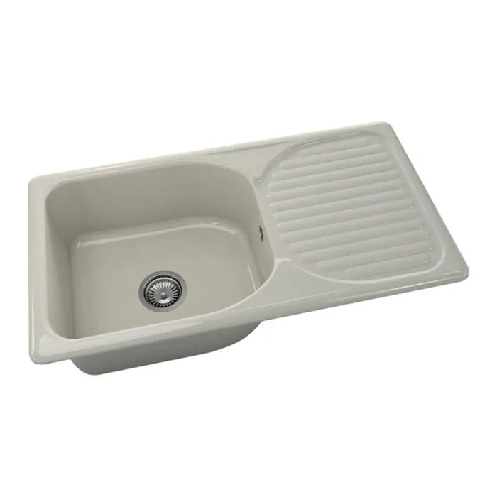 КОМПОЗИТНА КУХНЕНСКА МИВКА 90X49 CM. FAT 211 ПОЛИМЕРМРАМОР