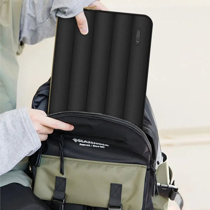 Чанта за лаптоп Tech-Protect Puffy 13-14’’ - черна