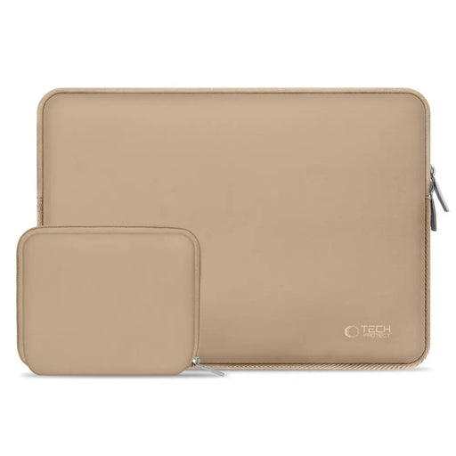 Чанта за лаптоп Tech-Protect Neoslim 13-14’’ - бежова