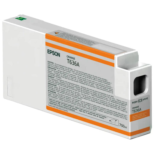 Оригиална касета за мастило Epson C13T636A00 Оранжев