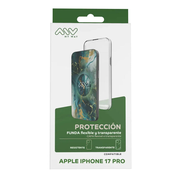 Калъф за мобилен телефон Myway iPhone 17 Pro Прозрачен