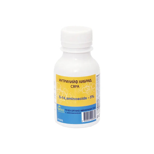 ОРГАНО-МИНЕРАЛЕН ТОР 100ML GAS NUTRILEAF HYBRID S,aminoacids