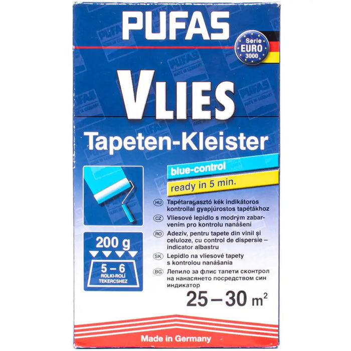 ЛЕПИЛО ЗА ТАПЕТИ НА ФЛИС ОСНОВА 200 G PUFAS