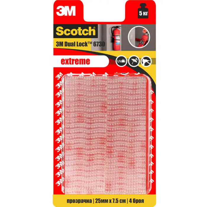 СКРЕПИТЕЛНИ ЛЕНТИ ПРОЗРАЧНИ 2 ЧИФТА ФМ RF6730 SCOTCH