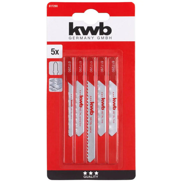 КОМПЛЕКТ НОЖЧЕТА ЗА ПРОБОДЕН ТРИОН 5 БР. KWB