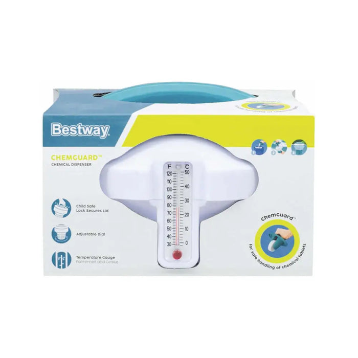 КУТИЯ ЗА ХЛОРНИ ТАБЛЕТКИ С ТЕРМОМЕТЪР BESTWAY 58701
