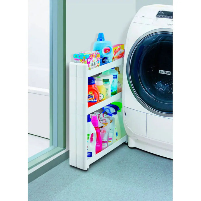 ОРГАНАЙЗЕР СТЕЛАЖ 3 НИВА ПЛАСТМАСА БЯЛ EMIR ALP PLASTIK