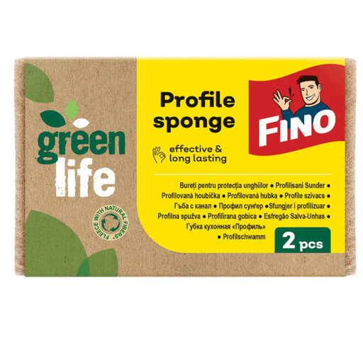 КУХНЕНСКА ГЪБА С КАНАЛ 2 БР FINO