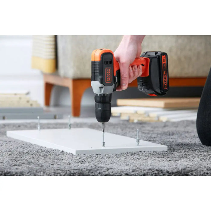 АКУМУЛАТОРНА БОРМАШИНА BLACK&DECKER BCD001C1-QW 18 V 37.00