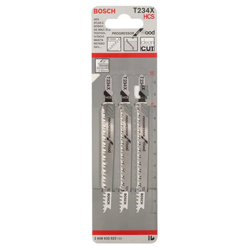 НОЖ ЗА ПРОБОДЕН ТРИОН 3 БРОЯ BOSCH T234 X