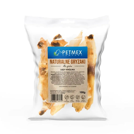 Дъвкачка за кучета PETMEX Заешко ухо - 100гр