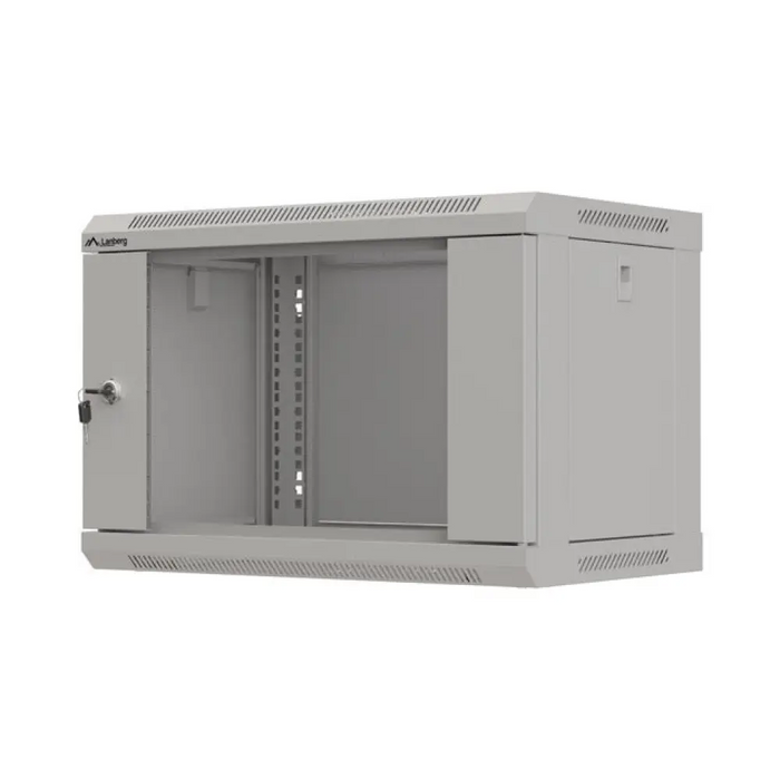 Шкаф Lanberg 19’’ стенен монтаж 6U/540x350 (плосък пакет)