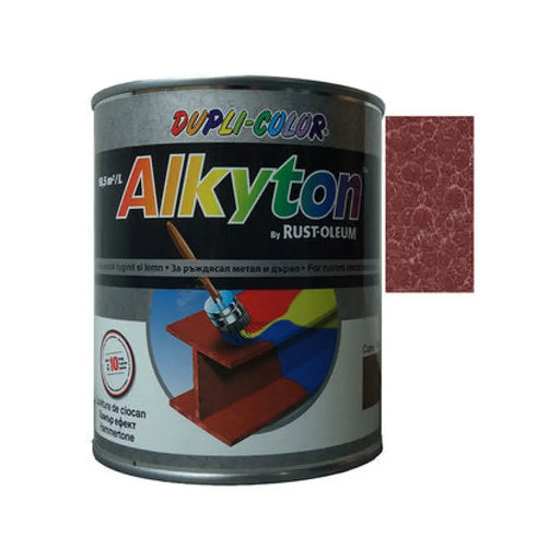 АНТИКОРОЗИОННА БОЯ 4В1 ALKYTON ХАМЪР ЕФЕКТ DUPLI COLOR
