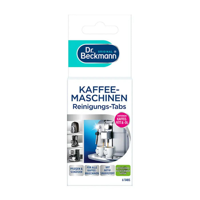 ТАБЛЕТКИ ЗА ПОЧИСТВАНЕ НА КАФЕМАШИНА 6 БР DR.BECKMANN
