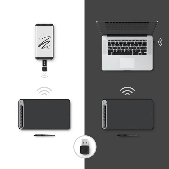 Графичен таблет HUION Q620M 5080 lpi 266.7 x 166.7 mm USB