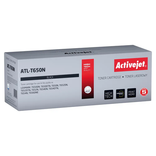 Тонер Activejet ATL-T650N (заместител за Lexmark T650A11E;