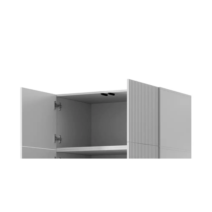 Гардероб ПАФОС 2D БАЗА 90х55,5х45 бял мат