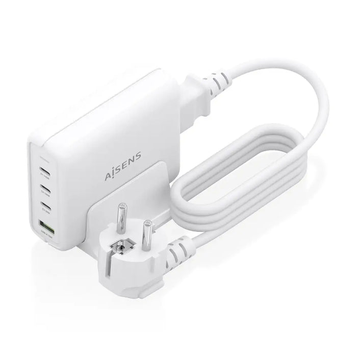 Безжично зарядно Aisens ASCH-140W4P055-W Бял 140 W