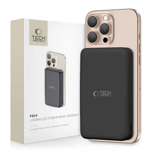 Преносима батерия Powerbank Tech-Protect PB24 LifeMag QI2
