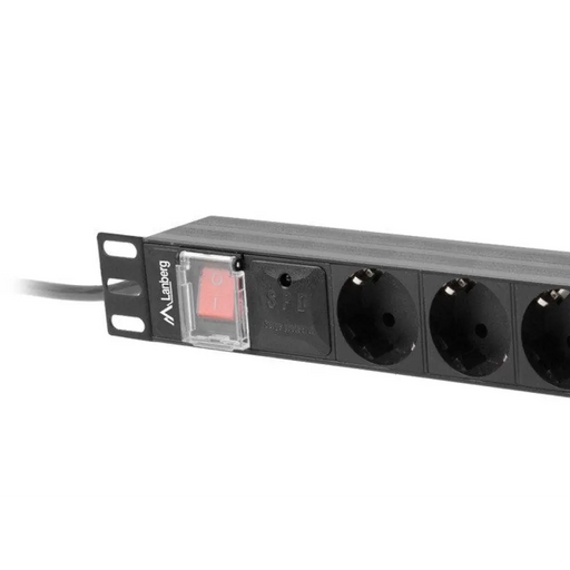 Lanberg захранващ разпределителен блок (pdu) 19’’ 1U 16a 2m