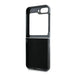 Кожен 4G метален лого калъф Guess за Samsung Galaxy Z Flip