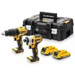 АКУМУЛАТОРЕН БЕЗЧЕТКОВ КОМПЛЕКТ DEWALT DCK2060D2T-QW 18 V