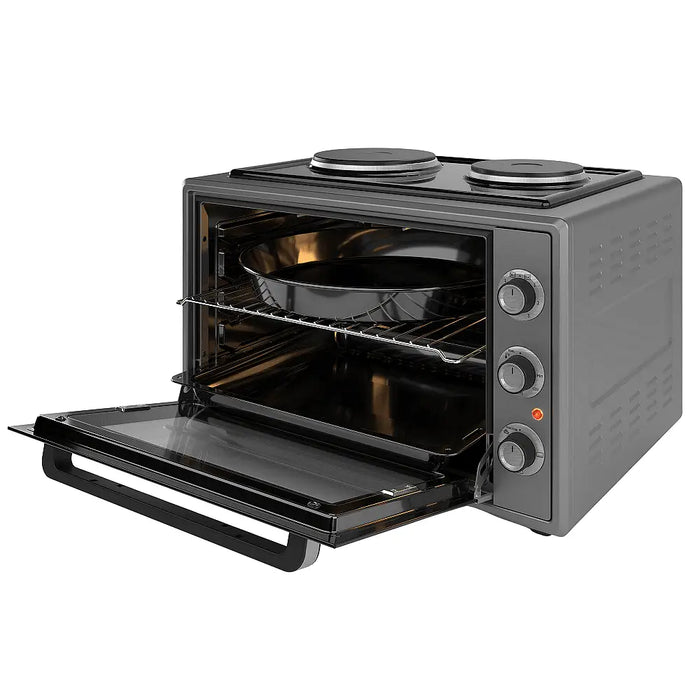 Готварска печка (мини) Finlux FMC-6024BF 2 ток Черен