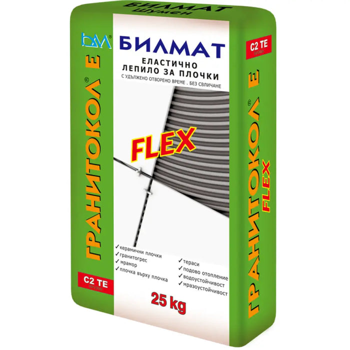 ЛЕПИЛО ЗА ПЛОЧКИ BILMAT ГРАНИТОКОЛ Е