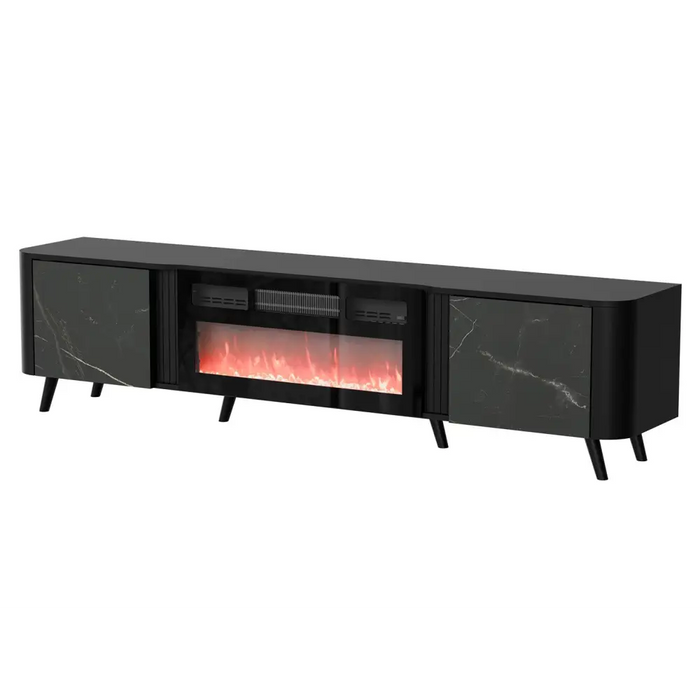 Cama RTV шкаф Volare 200 x 39 x 49 cm черно/сан себастиан