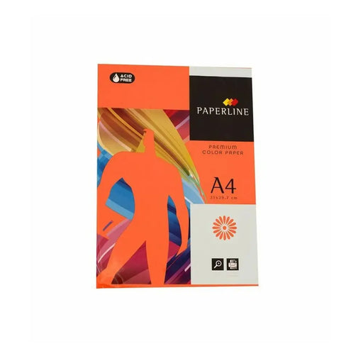 Хартия за Печат Fabrisa Paperline A4 500 Листи Оранжев (5