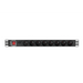 Lanberg разпределителен блок (pdu) 19’’ 1U 16a 2m 8x