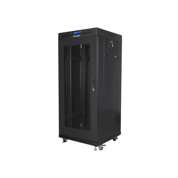 Lanberg стелаж шкаф 19’’ свободно стоящ 27U/600x600 (плосък