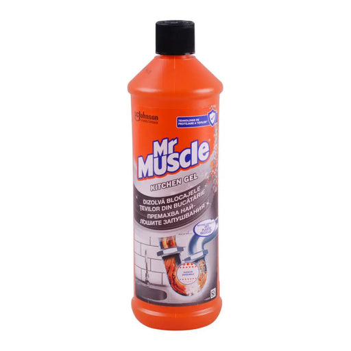 ПРЕПАРАТ ОТПУШВАНЕ КАНАЛИ 1 L ГЕЛ КУХНЯ MR.MUSCLE