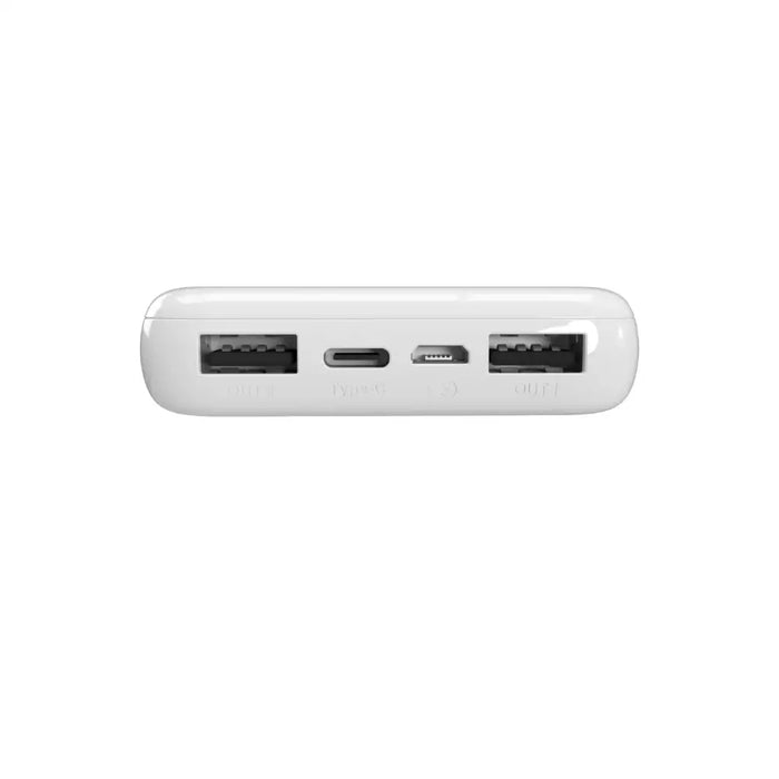 Преносима батерия Powerbank Puro White 10000mAh 12W 2xUSB-A
