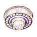 LED МУЗИКАЛЕН ПОЛИЛЕЙ 50W Ф500 4500LM 4XE14 С ДИСТАНЦИОННО