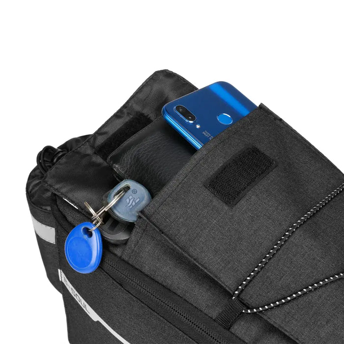 WYA26Y0S Термична велосипедна чанта с презрамка - черна