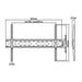 Икономична ТВ стойка Maclean max VESA 600x400 37-70’’ 45 кг